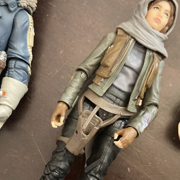 Lot of Star Wars figures Jan Erso, Captain Cassian Andor, Obi-Wan Kenobi - Picture 6 of 6